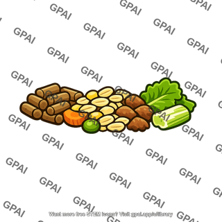 Pet food mix
