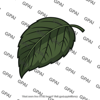 Leaf shaded