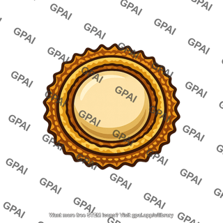 Gold seal emblem