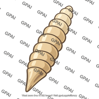 Spiral seashell
