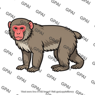 Macaque japanese