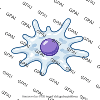 Amoebocyte with pseudopodia