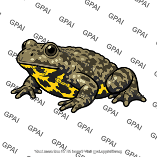 Yellow bellied toad