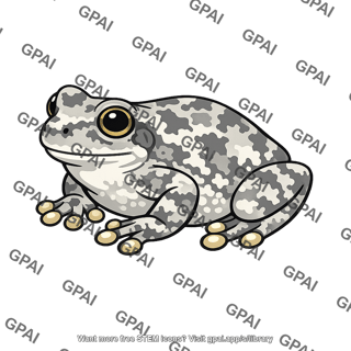 Female gray tree frog