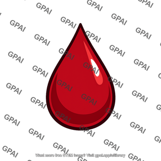 Blood drop