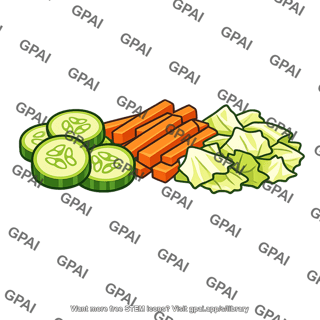 Cut mixed vegetables