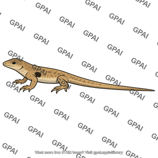Side blotched lizard