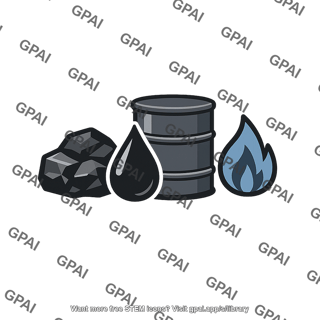Fossil fuel resource set