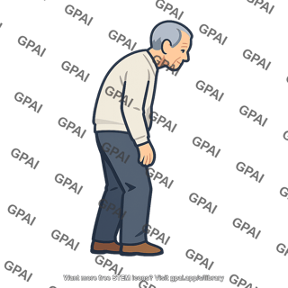 Human elderly person