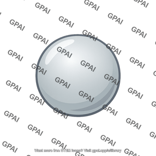 Silver sphere