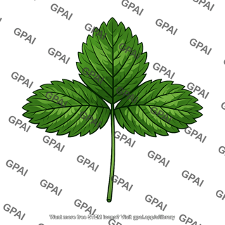 Strawberry leaf