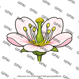 Flower pollinated