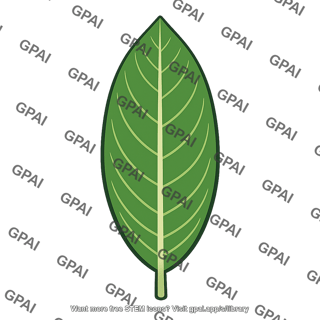 Milkweed leaf