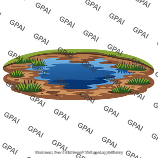 Filled in lake
