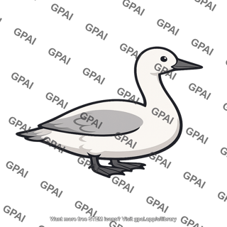 White duck