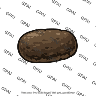 Feces pellet