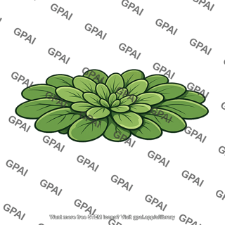 Arabidopsis plant rosette