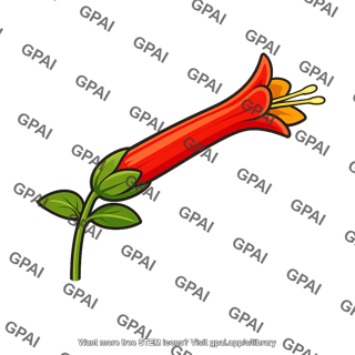 Tubular nectar flower
