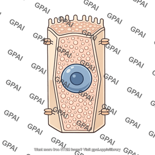 Salt secreting cell