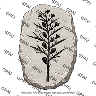 Archaefructus sinensis fossil