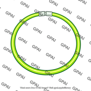 Glow necklace activated