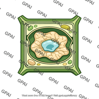 Plasmolyzed plant cell