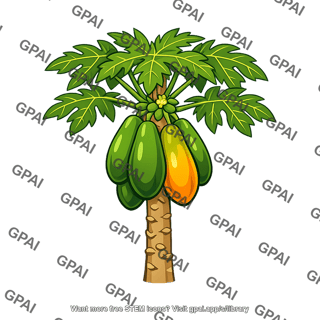 Large-fruited papaya variety