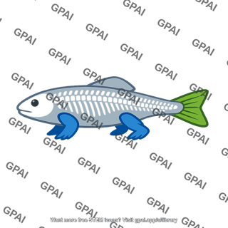 Fish like vertebrate