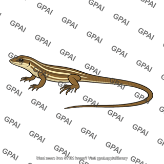 Lizard aspidoscelis uniparens