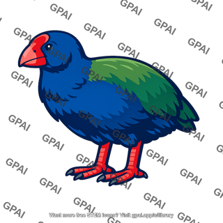 Takahe bird