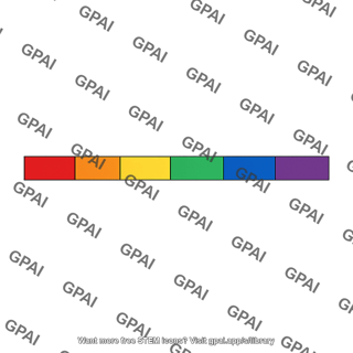 Multicolored bar