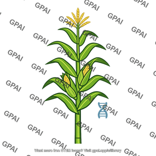 Bt maize plant