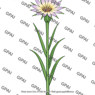 Tragopogon mirus intermediate specimen