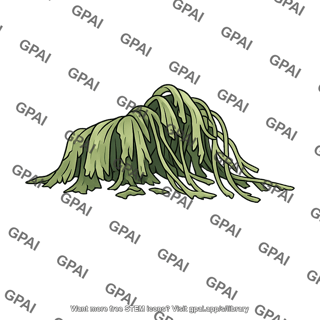 Dead alga