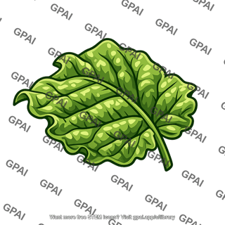 Leaf crinkled