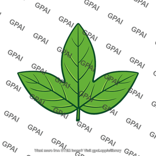 Passion flower leaf