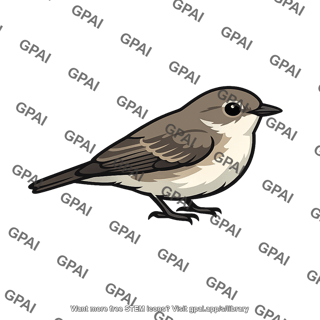 Small grey bird