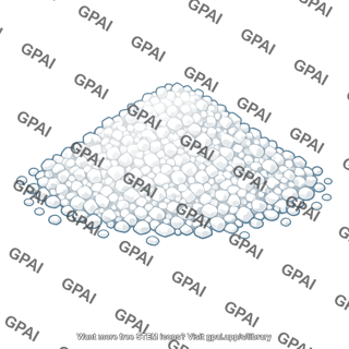 Granulated sugar pile