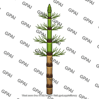 Calamites plant