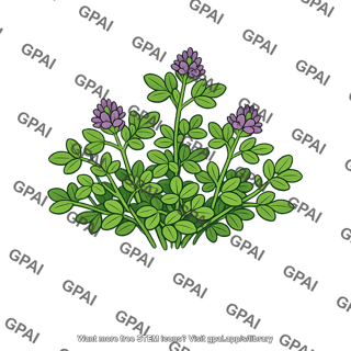 Alfalfa plant