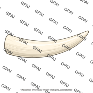 Ivory tusk