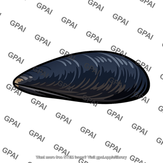 Intertidal mussel
