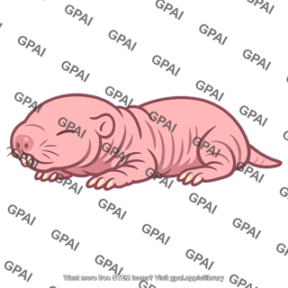 Naked mole rat offspring