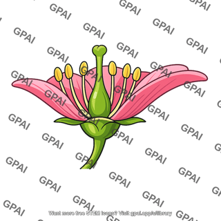 Flower side view