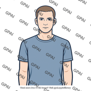 Man neutral expression