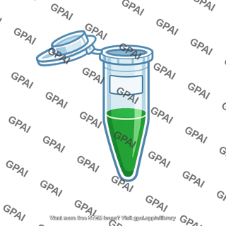 Microcentrifuge tube with liquid