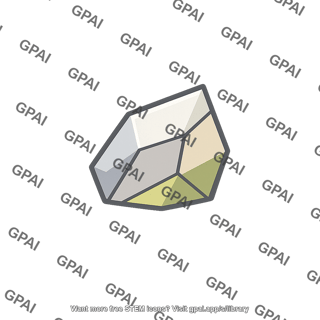 Mineral nutrient crystal