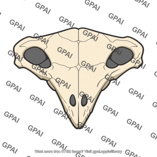 Flat skull dorsal