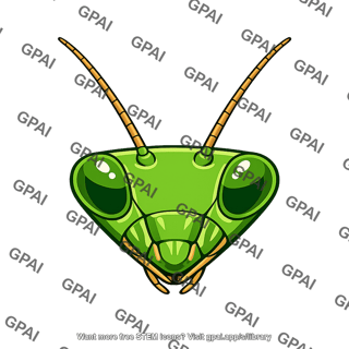 Mantis head triangular