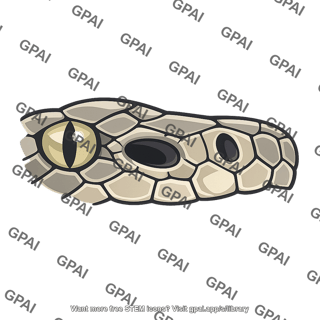 Pit viper heat sensing organ